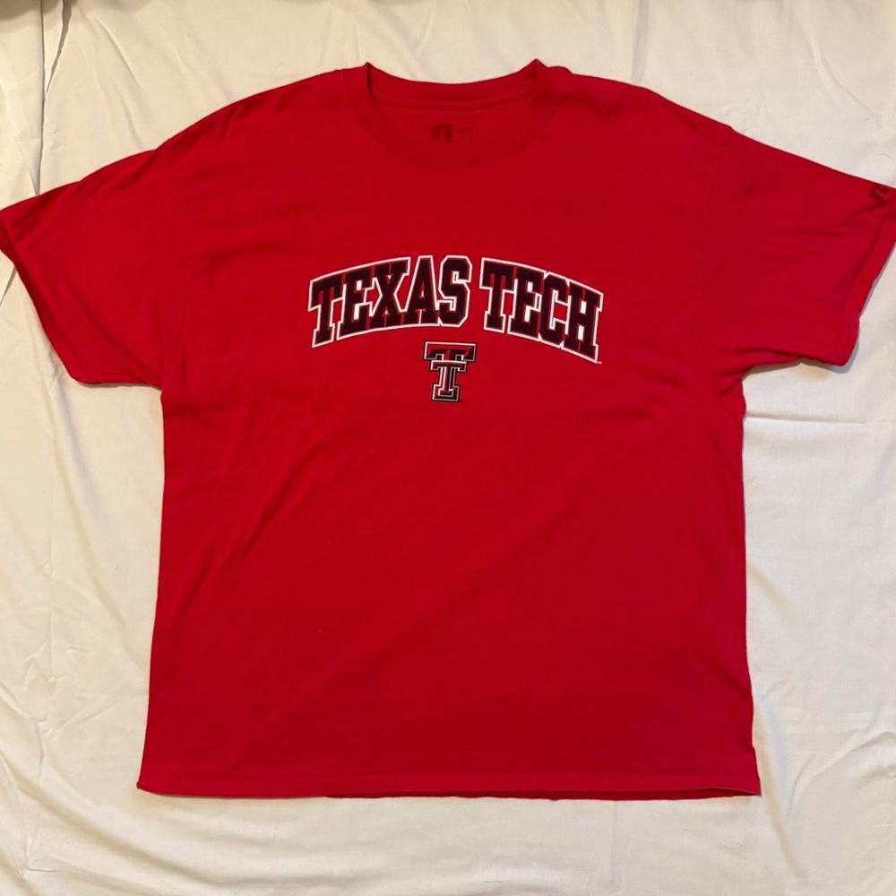 Texas Tech Red Short Sleeve Men's Tee